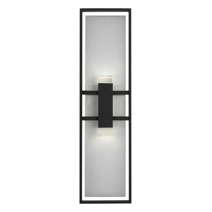 Black LED Dimmable Outdoor Hanging Light