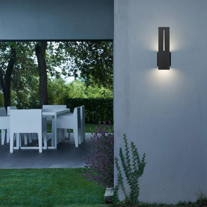 Black LED Dimmable Outdoor Hanging Light