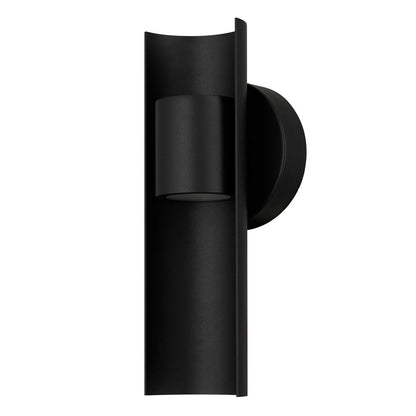 Black LED Dimmable Outdoor Hanging Light
