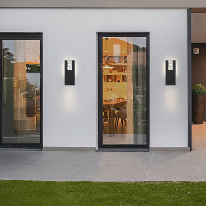 Black LED Dimmable Outdoor Hanging Light