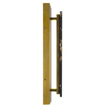 Brass LED Dimmable Outdoor Hanging Light