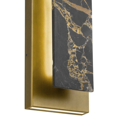 Brass LED Dimmable Outdoor Hanging Light