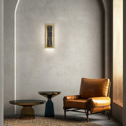 Brass LED Dimmable Outdoor Hanging Light