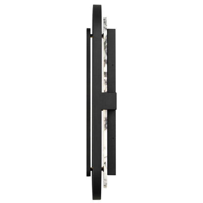 Black LED Dimmable Outdoor Hanging Light