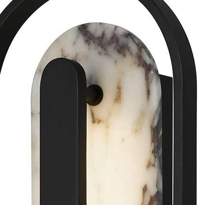Black LED Dimmable Outdoor Hanging Light
