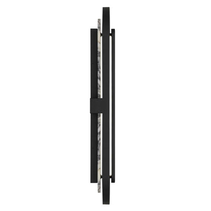 Black LED Dimmable Outdoor Hanging Light