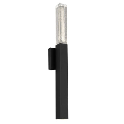 Black Transparent LED Dimmable Outdoor Hanging Light