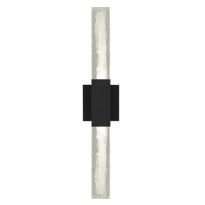 Black Transparent LED Dimmable Outdoor Hanging Light