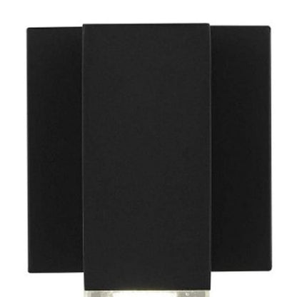 Black Transparent LED Dimmable Outdoor Hanging Light