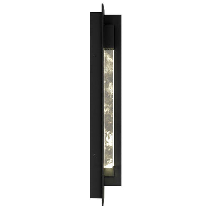 Black LED Dimmable Outdoor Hanging Light