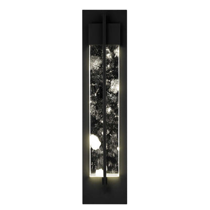 Black LED Dimmable Outdoor Hanging Light