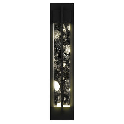 Black LED Dimmable Outdoor Hanging Light