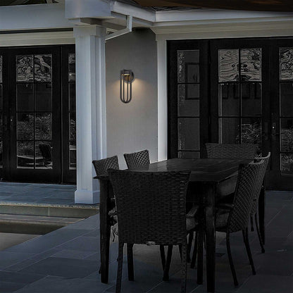 Bronze LED Dimmable Outdoor Hanging Light