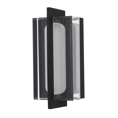 Black LED Dimmable Outdoor Hanging Light