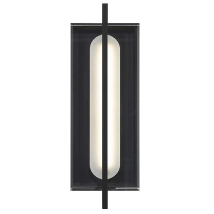 Black LED Dimmable Outdoor Hanging Light
