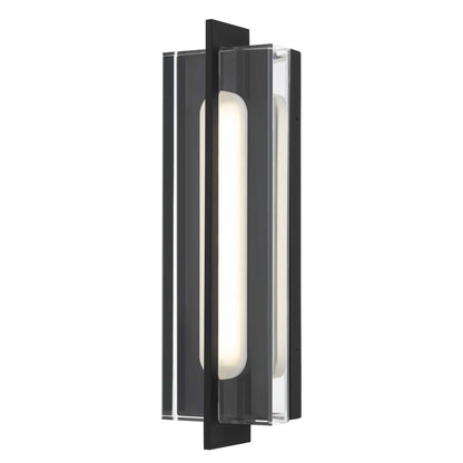 Black LED Dimmable Outdoor Hanging Light