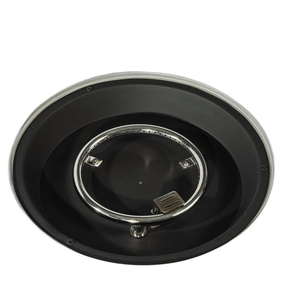 50000 BTU 36" Gray Steel Propane Round Fire Pit With Cover