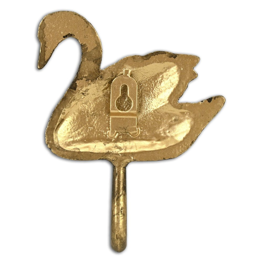 4" Gold Frame Material Bird Wall Hook Wall Hooks