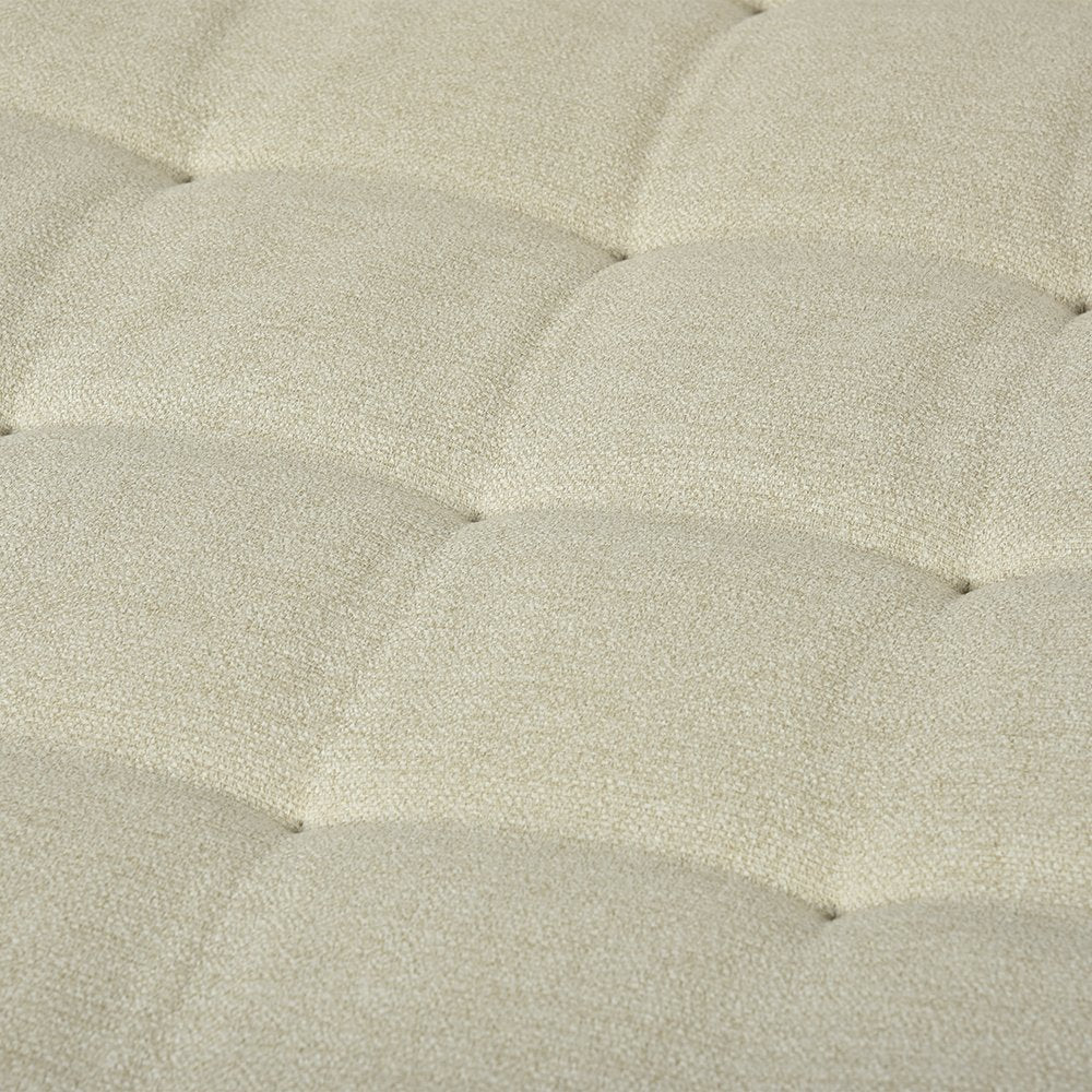 77" Beige Fabric Convertible Futon Sleeper Reclining Sofa