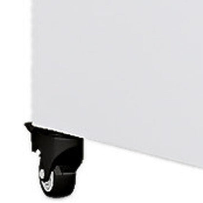 71" X 35" White Galvanized Metal Rectangular Planter Box