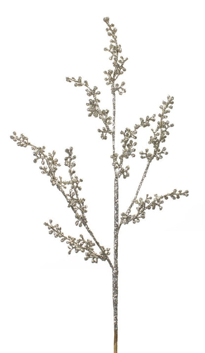 12 24" Silver Artificial