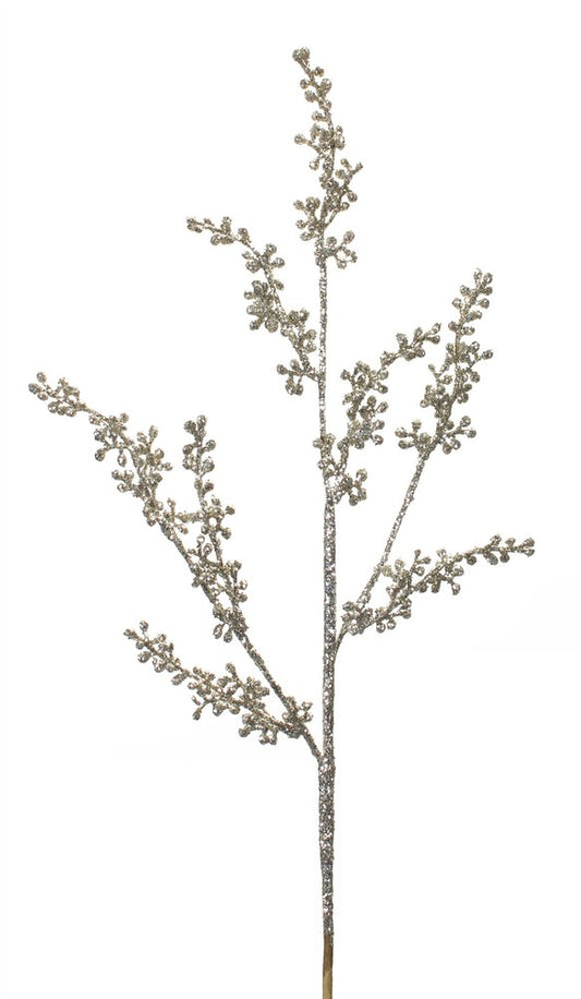 12 24" Silver Artificial
