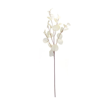 Set of Six 34" White Artificial Eucalyptus Tree