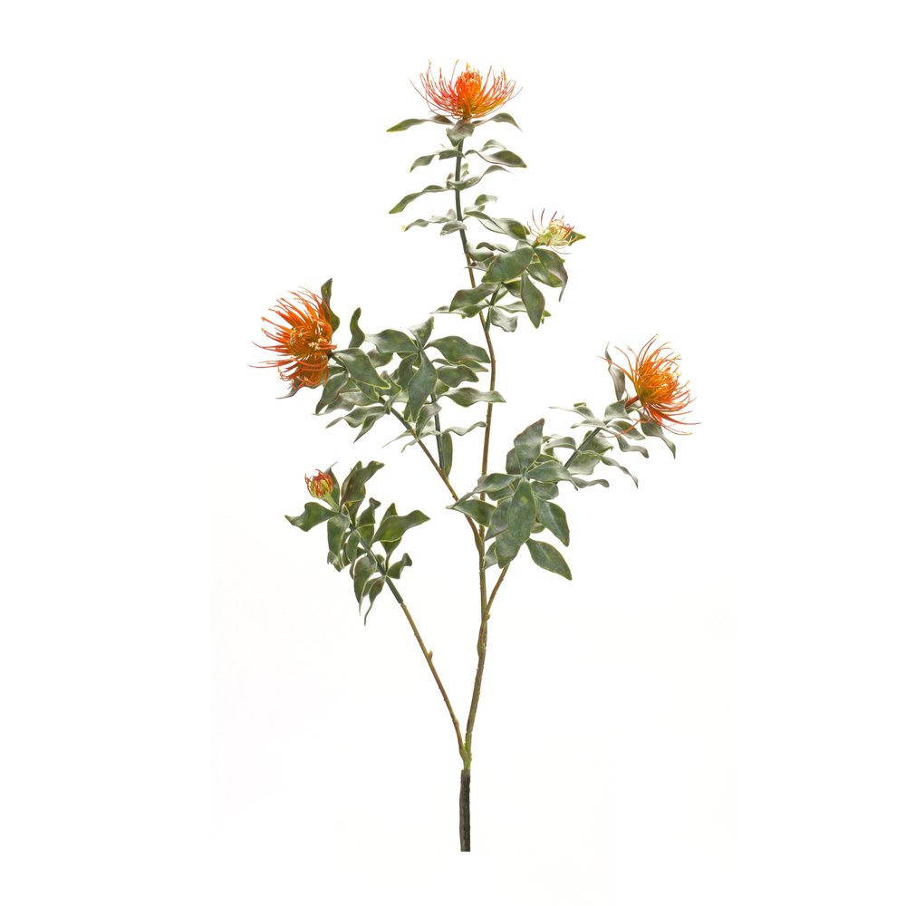 Set of Six 34" Orange Artificial