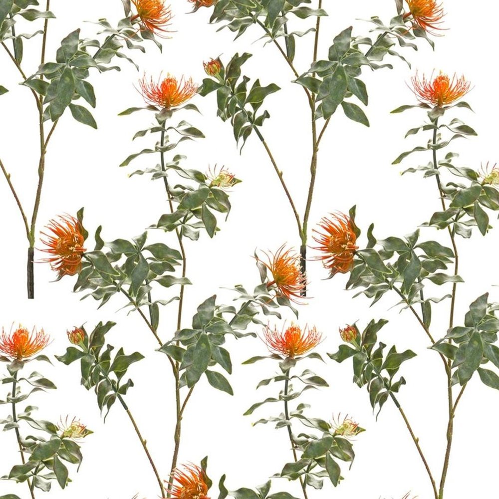 Set of Six 34" Orange Artificial