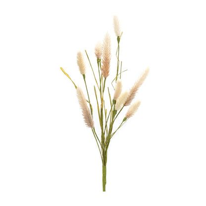 Set of Six 21" White Artificial