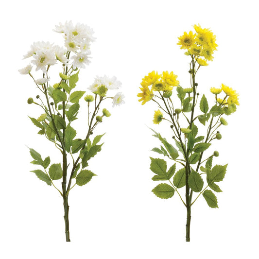 12 33" Yellow Artificial