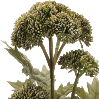 Set of Six 3" Green Artificial
