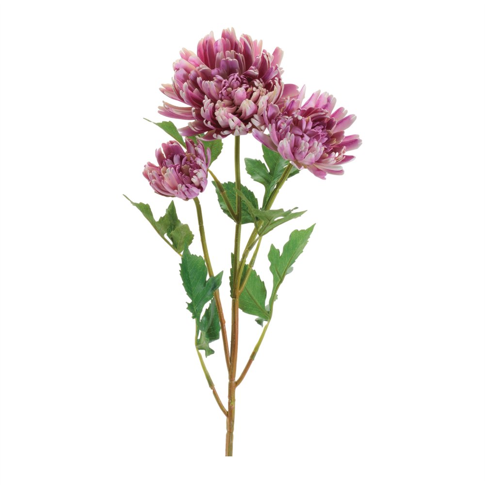 Set of Four 4" Pink Artificial