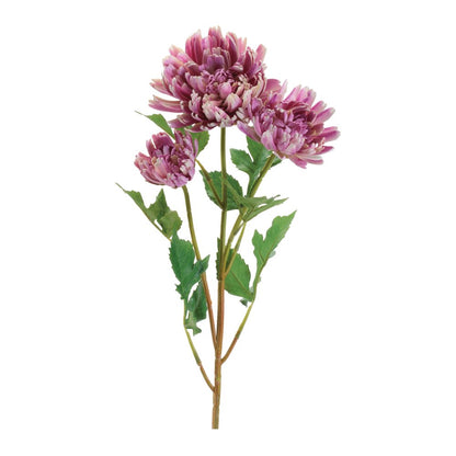 Set of Four 4" Pink Artificial