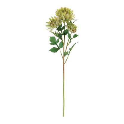 Set of Four 4" Green Artificial