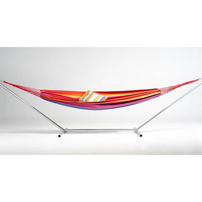 Pink Lavender Striped Single Spreader Bar Hammock