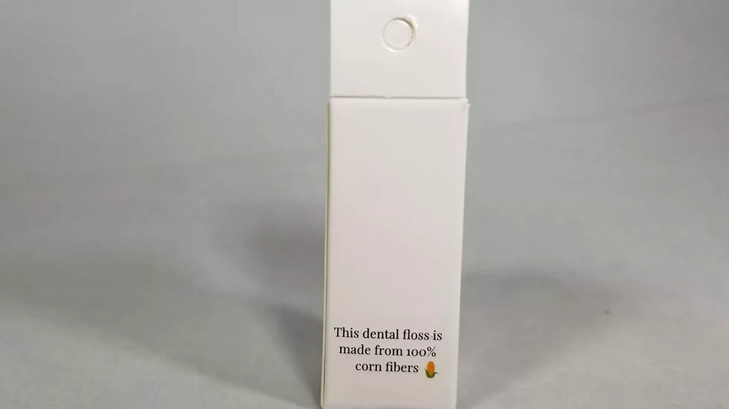 Vegan Waxed Zero-Waste Dental Floss - Mint