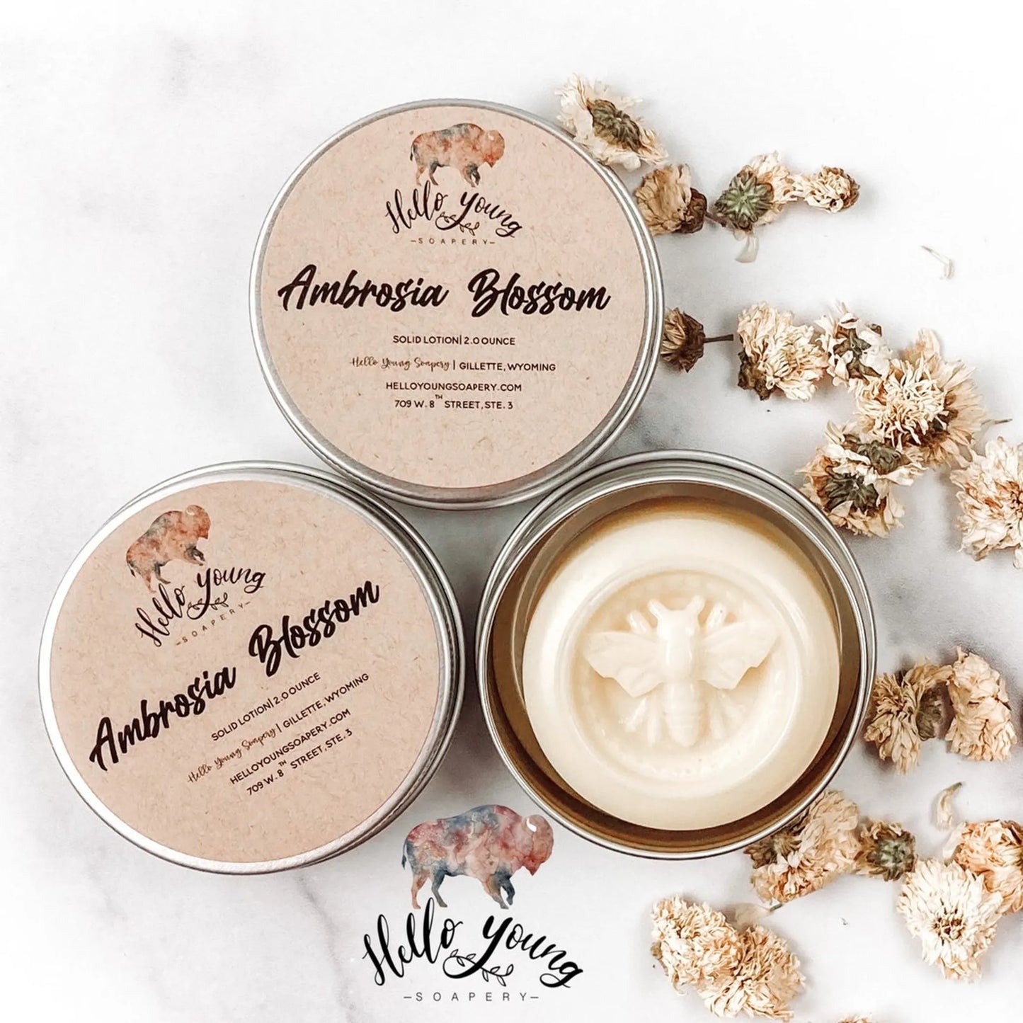 Ambrosia Blossom Lotion Bar