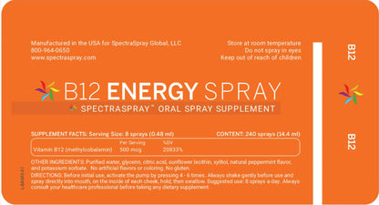 Iron Power Oral Spray Supplement Kit by SpectraSpray