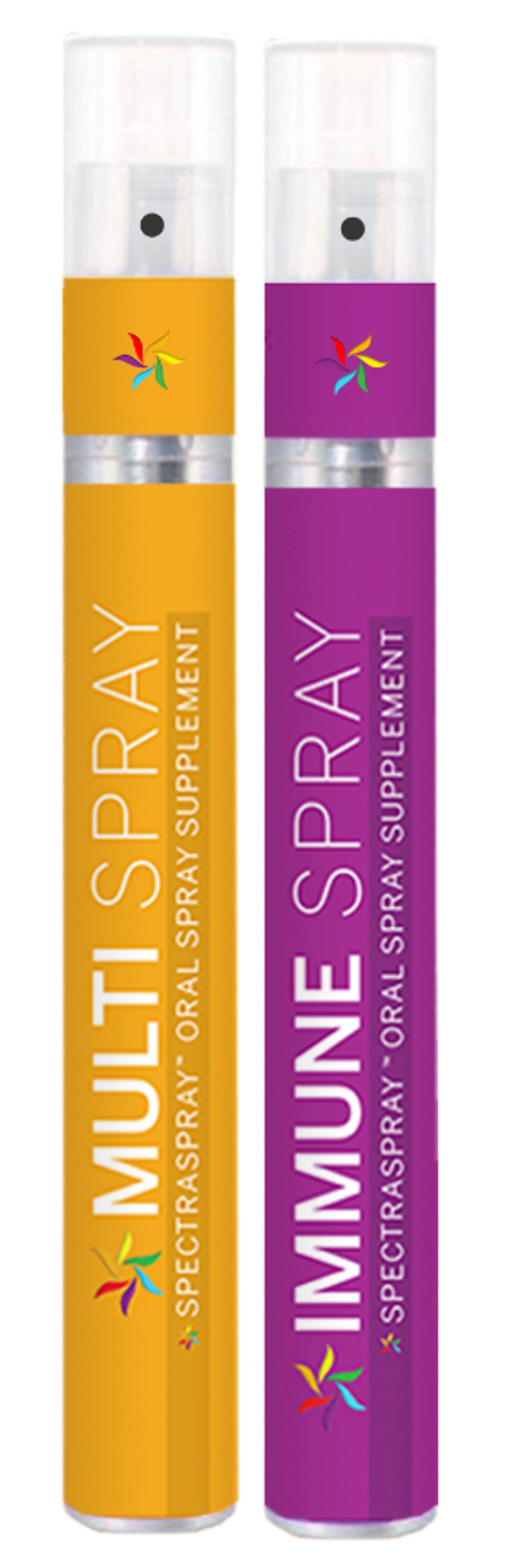 Daily Defense Oral Spray Vitamin Kit by SpectraSpray - Multi + Immune