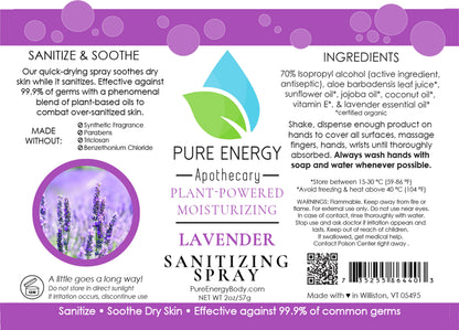 Hand Sanitizer Spray
