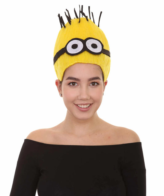 Adult Yellow and Black Henchman Dave Wig