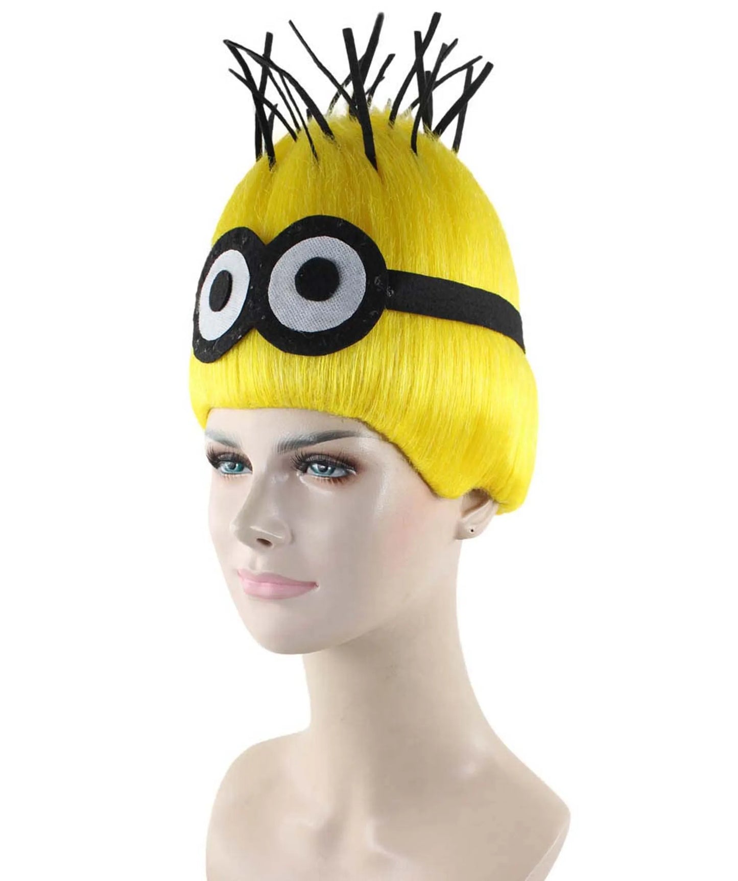 Adult Yellow and Black Henchman Dave Wig