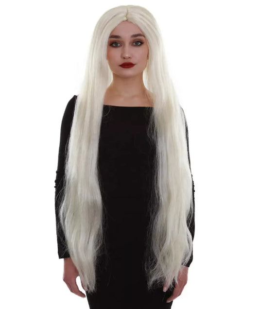 36" Inch straight long Ice Queen Wig