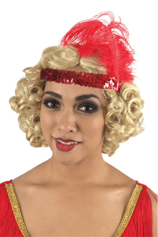 20's Flirty Flapper Girl Wig