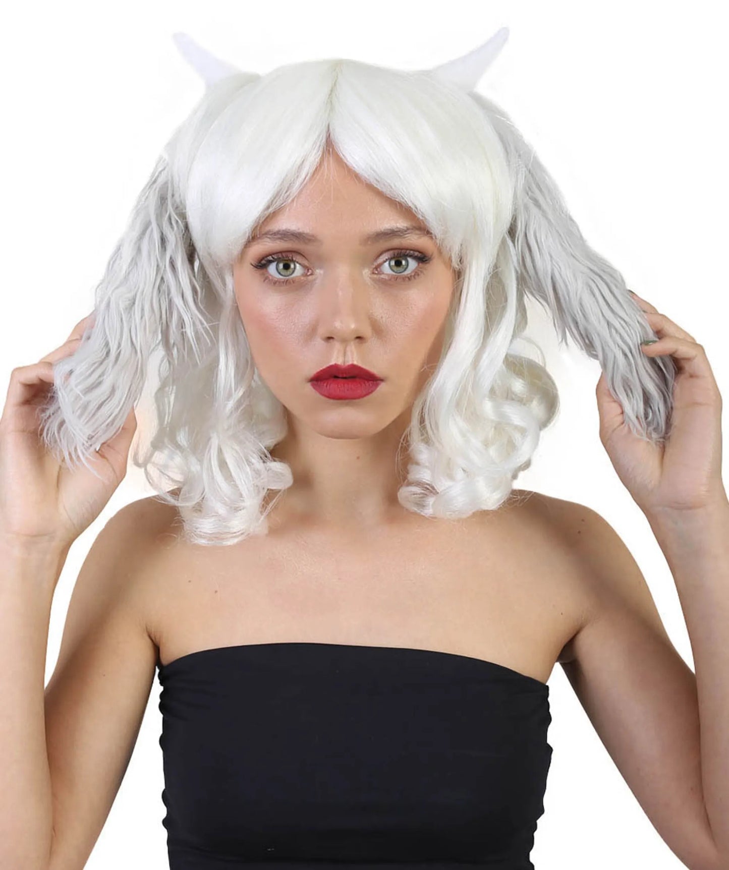 Women's Undertale Asriel Wig with Horns