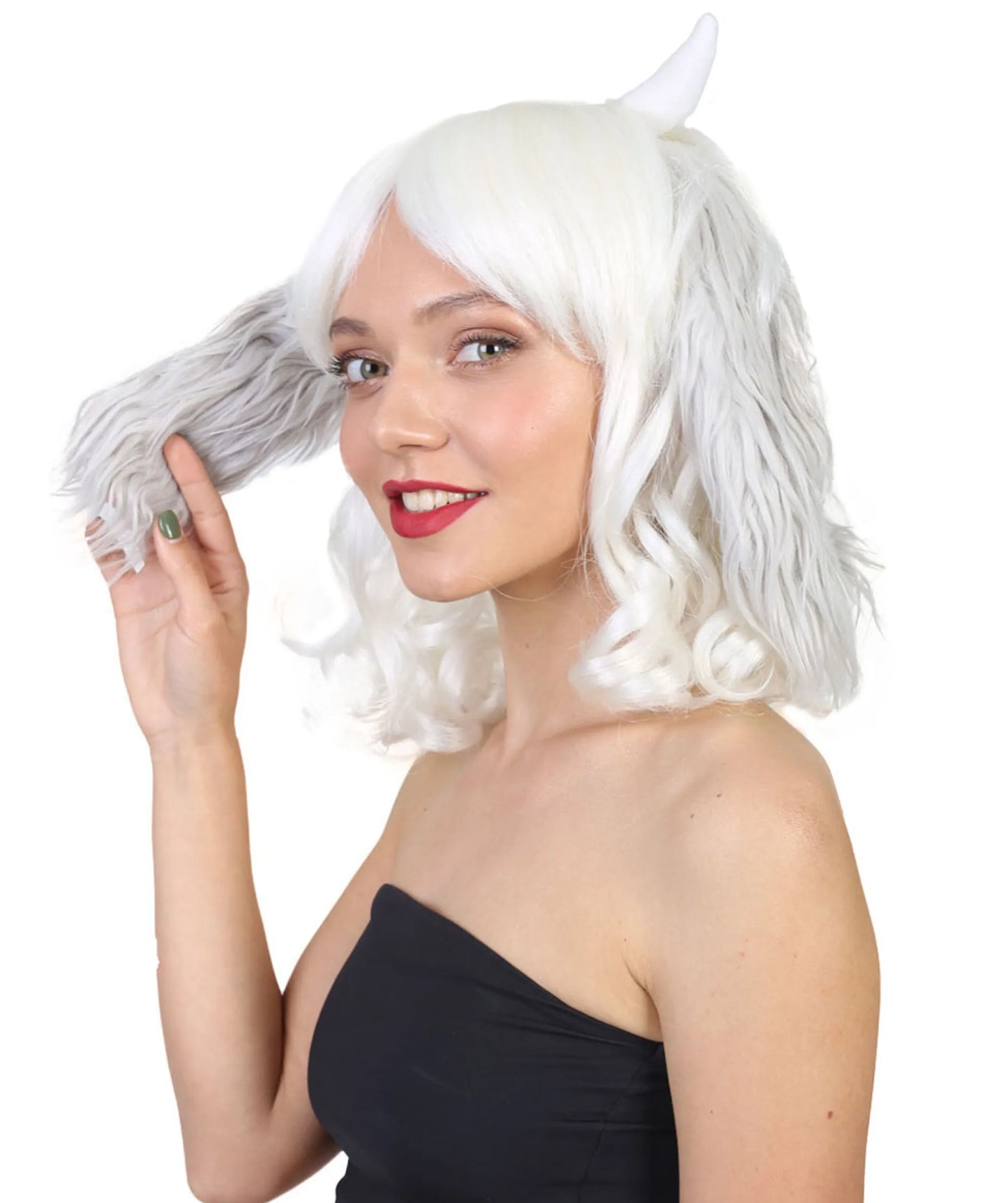 Women's Undertale Asriel Wig with Horns