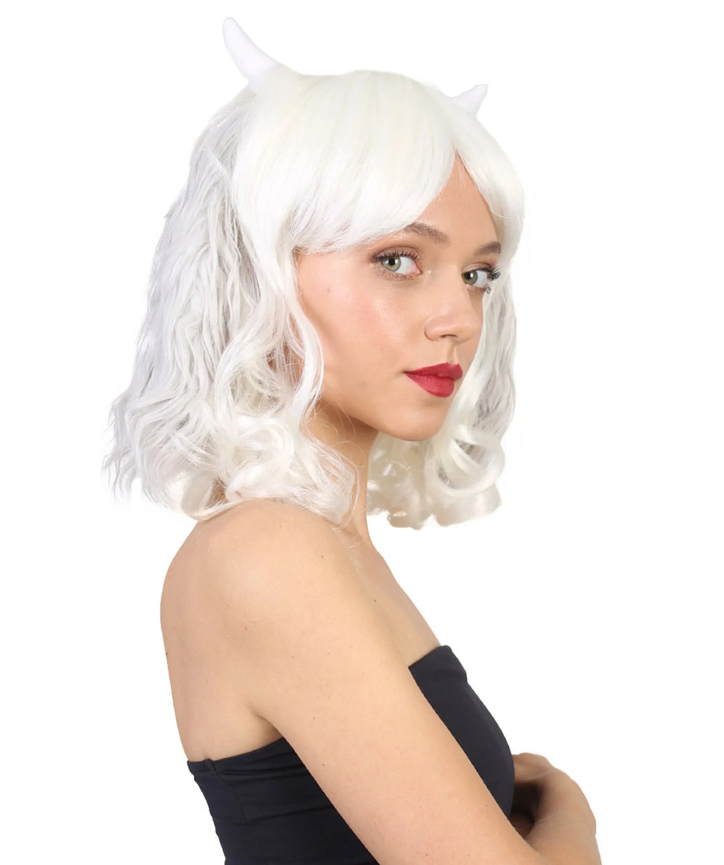 Women's Undertale Asriel Wig with Horns