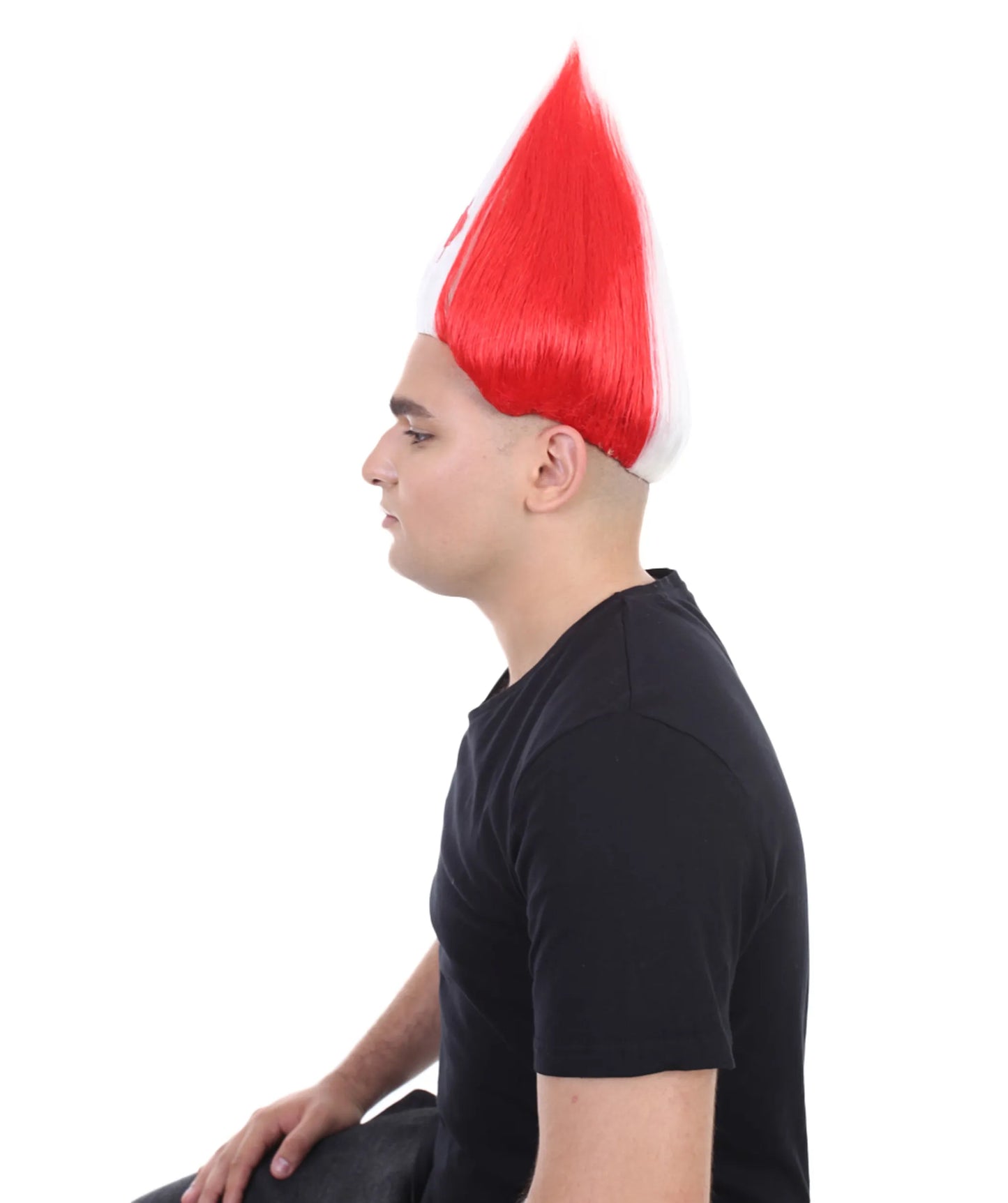 Canadian Flag Troll Wig
