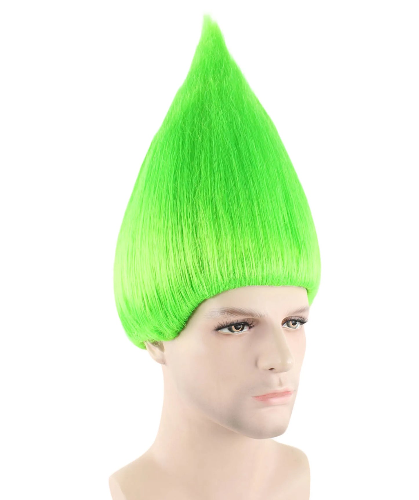 Neon Green Troll Wig